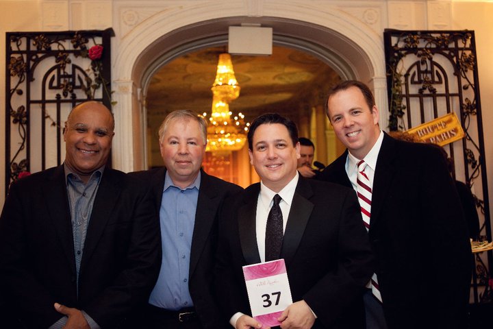 Juan Casimiro (Left), Mitch Schlimer (Center Left), Scott Shickler (Center Right), and Jeff Waller (Right). 