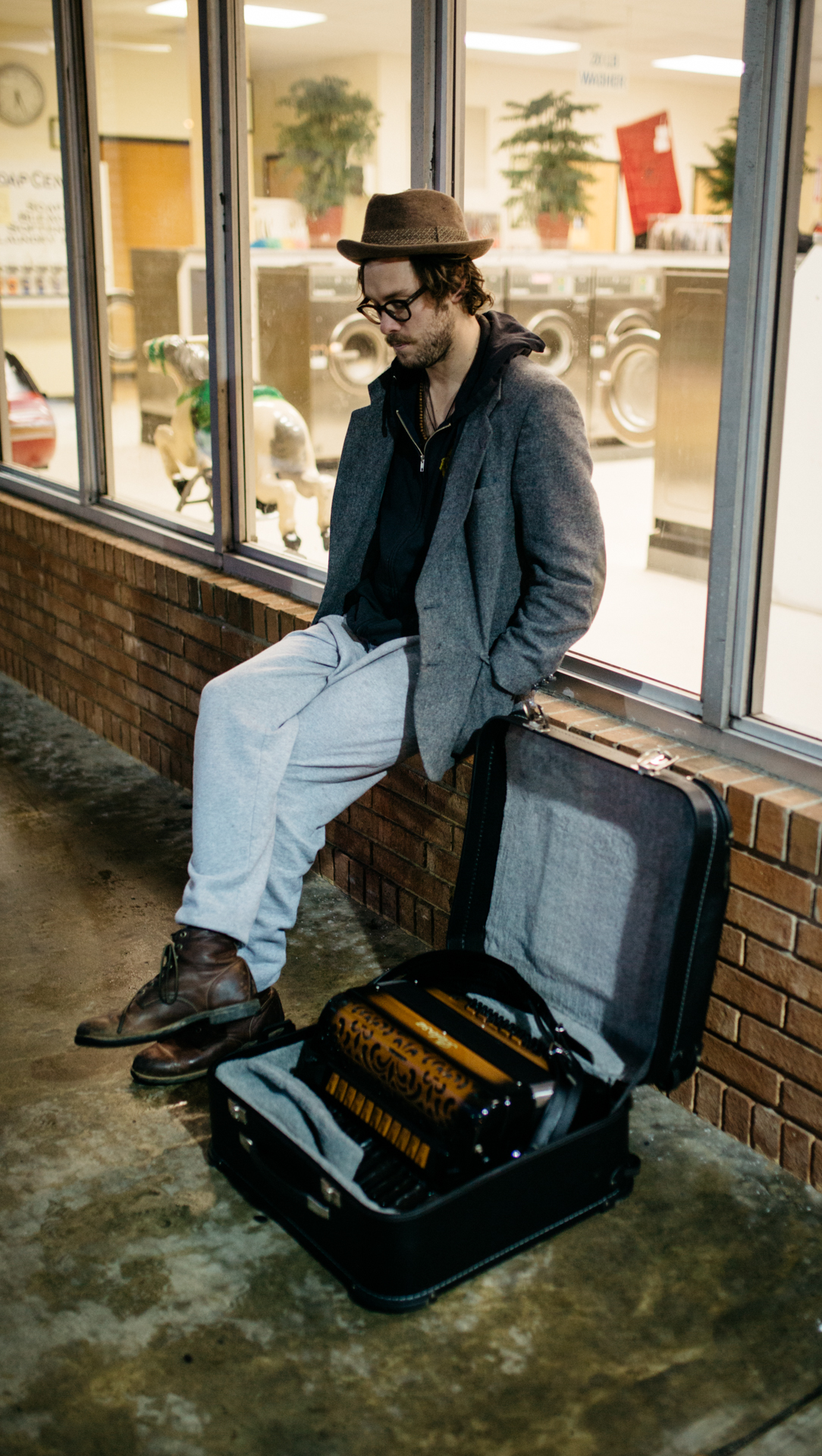 Stelth Ulvang of The Lumineers - Durham, NC Musician Portraits