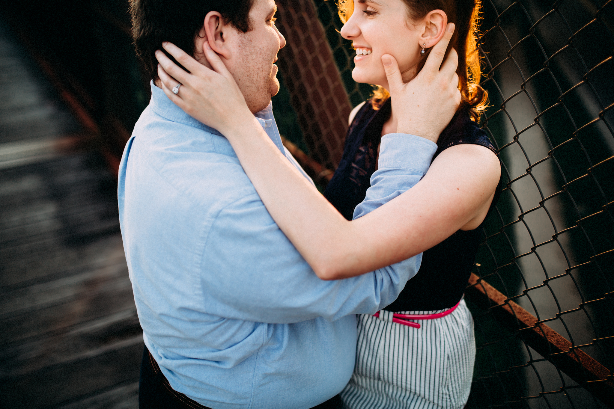 American Tobacco Trail Engagement Photos