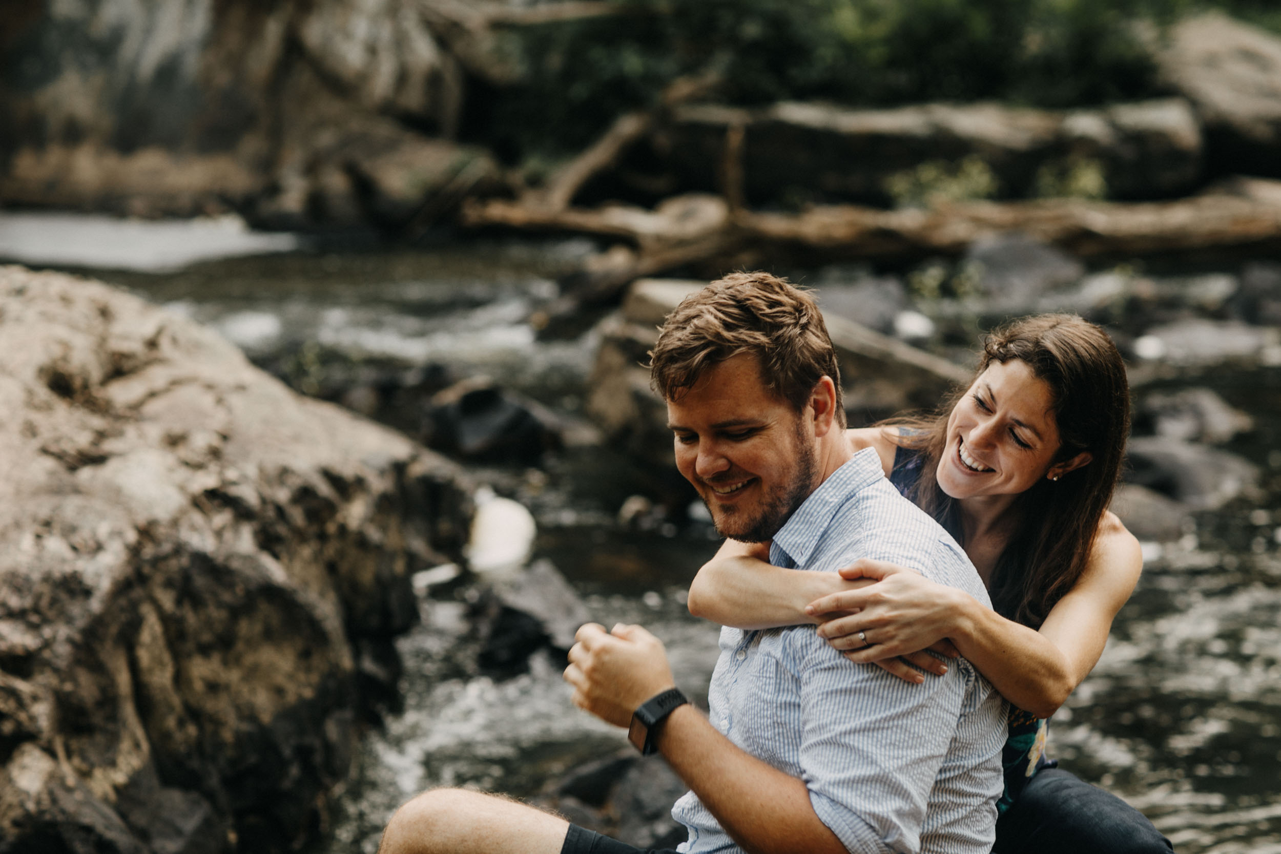 Eno River engagement