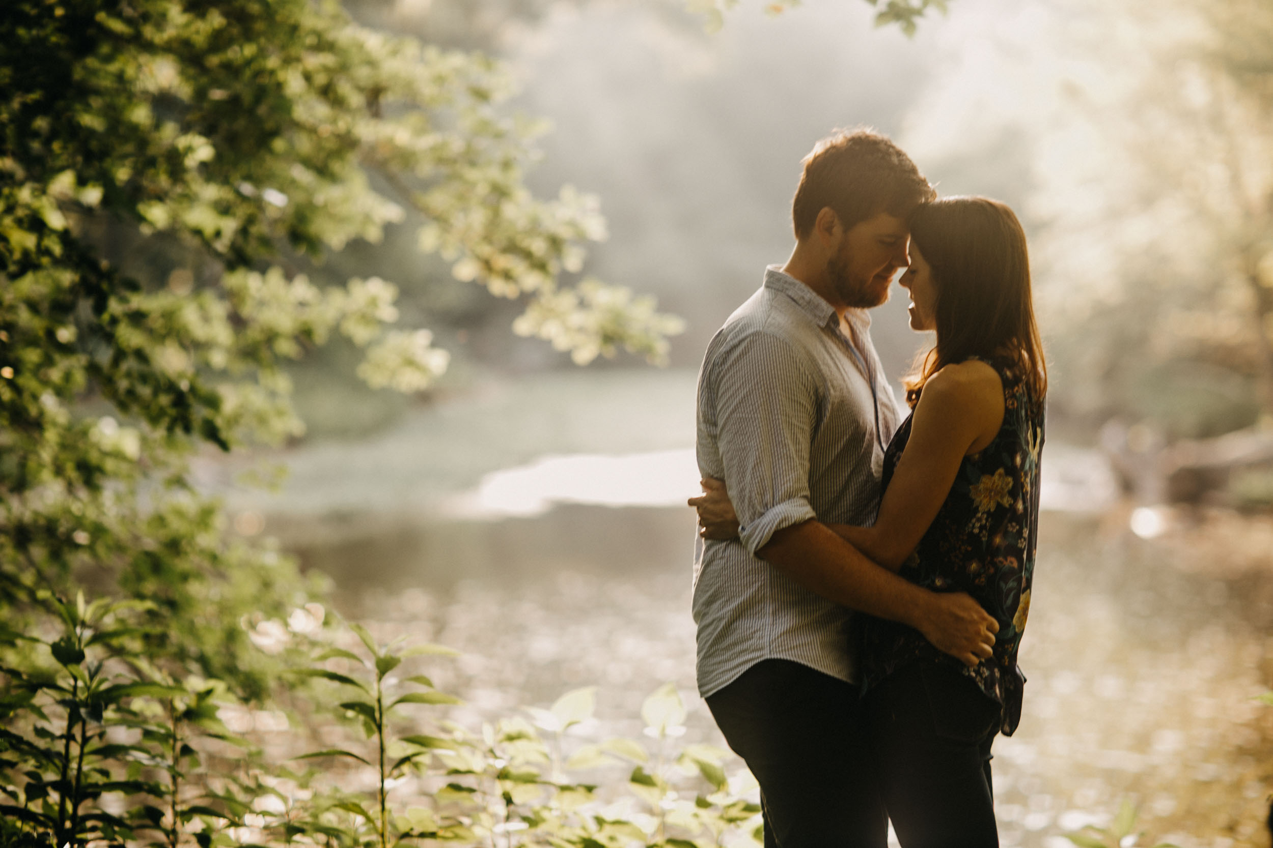 Eno River Engagement Photographer