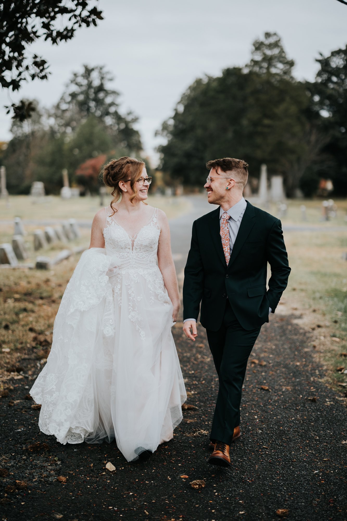 Cemetery Wedding in Durham, NC