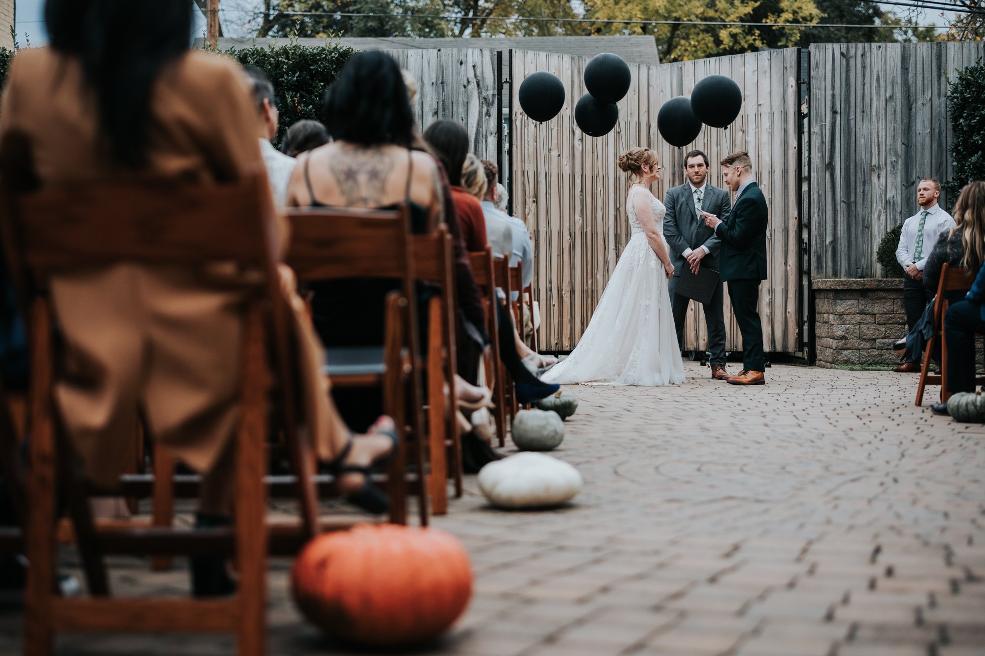 Halloween Wedding at The Cookery in Durham, NC