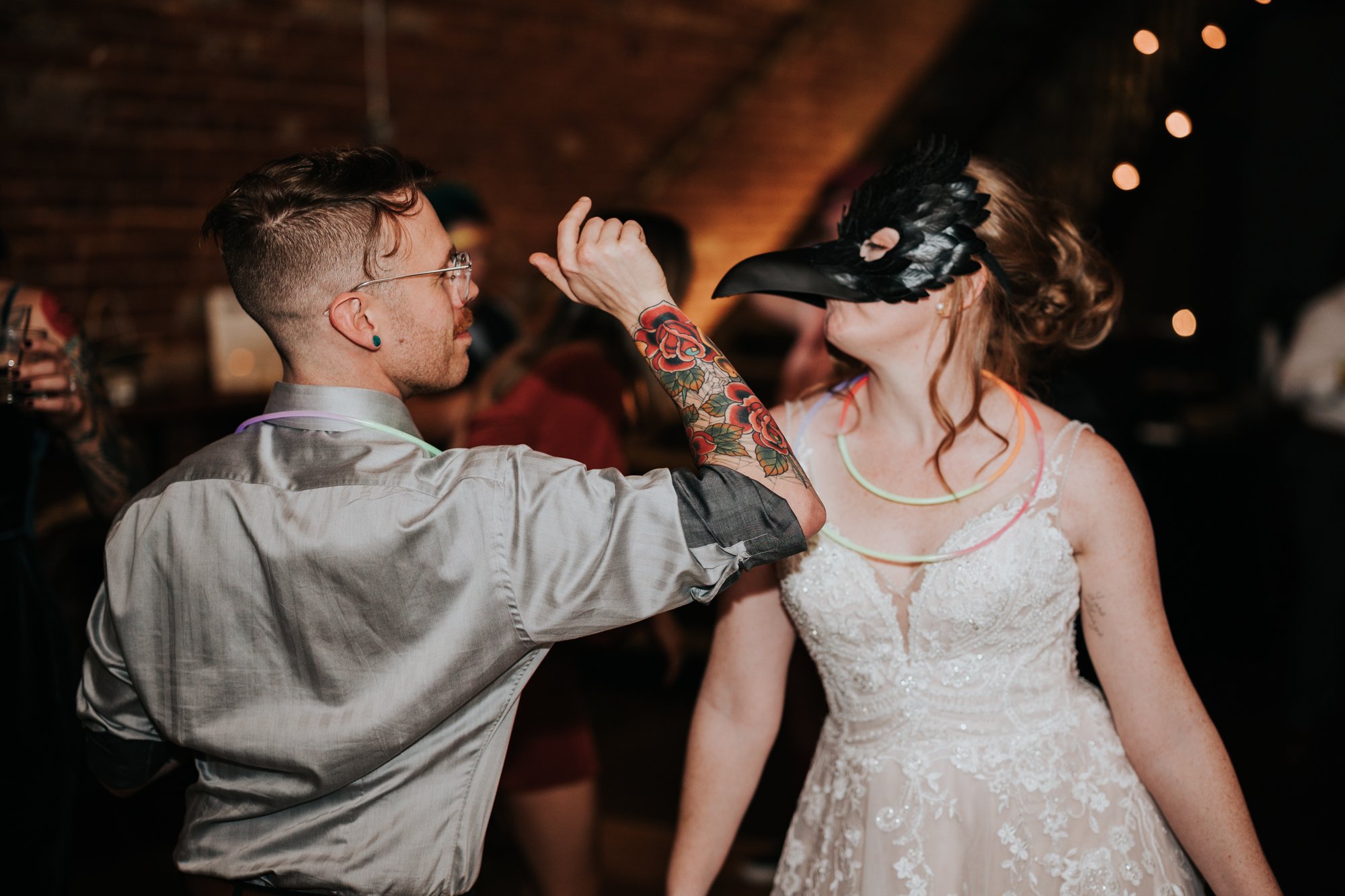 Halloween Wedding at The Cookery in Durham, NC