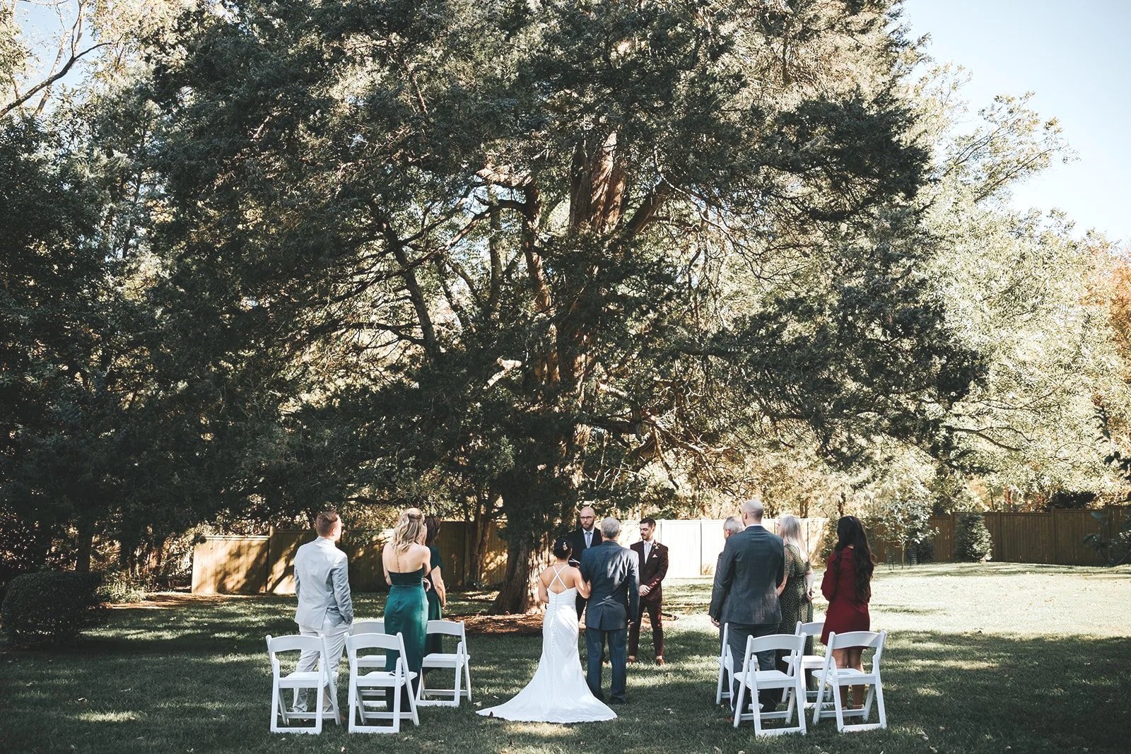 How to Get Married at Arrowhead Inn in Durham, NC (With Just a Few Guests)