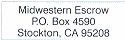 Sample layout - Upper/lower case, centered