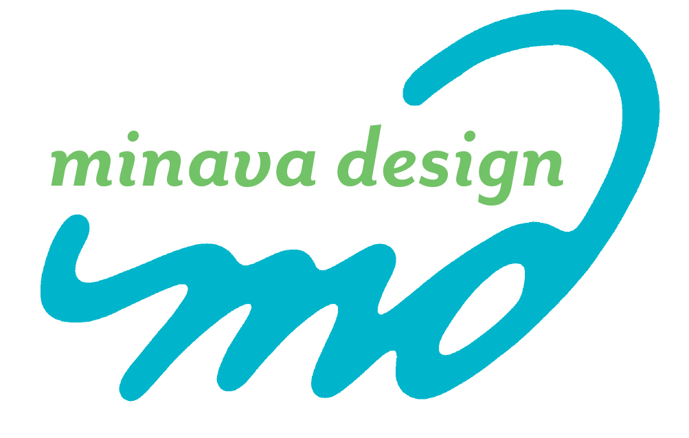 Minava Design logo designed in 2000.