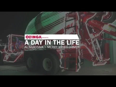 A Day in the Life of an Ozinga Merry Mixer Driver