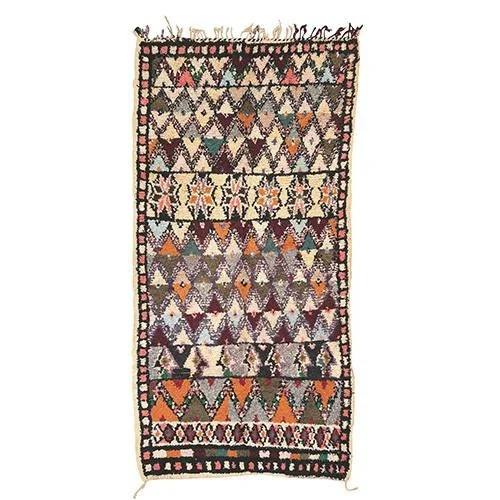 Vintage Boucherouite Rug