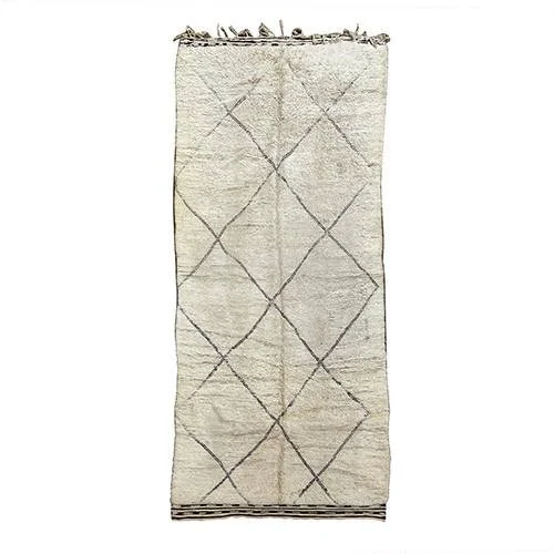 Large Vintage Beni Ouarain Carpet