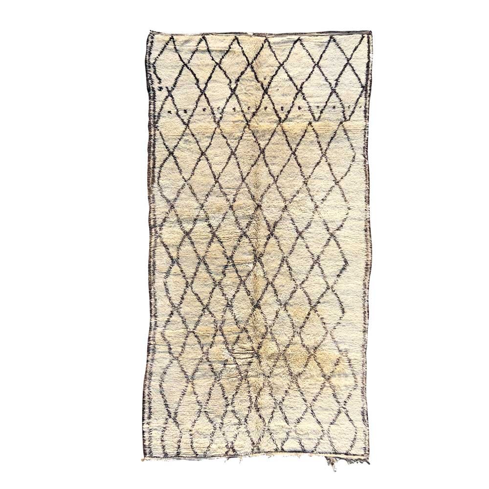 Vintage Beni Ouarain Carpet