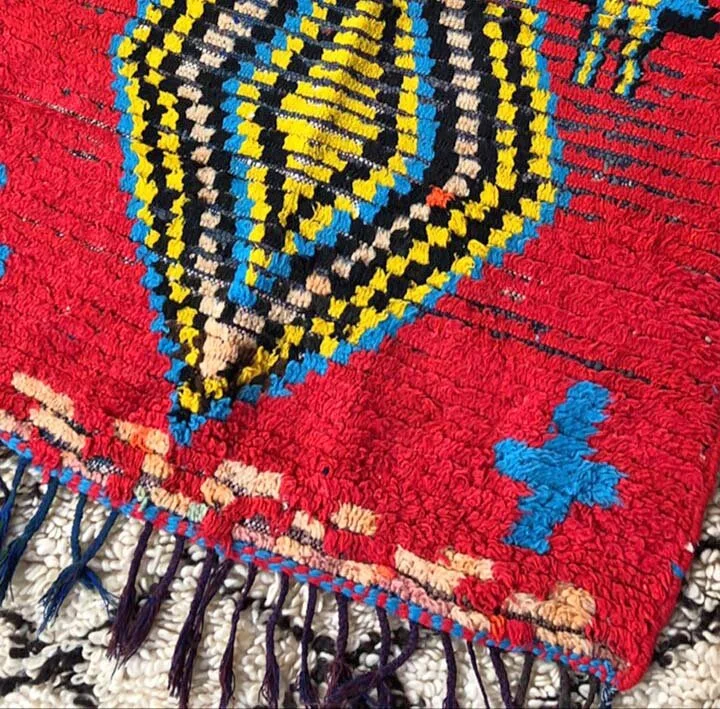 Colourful Moroccan Berber rugs