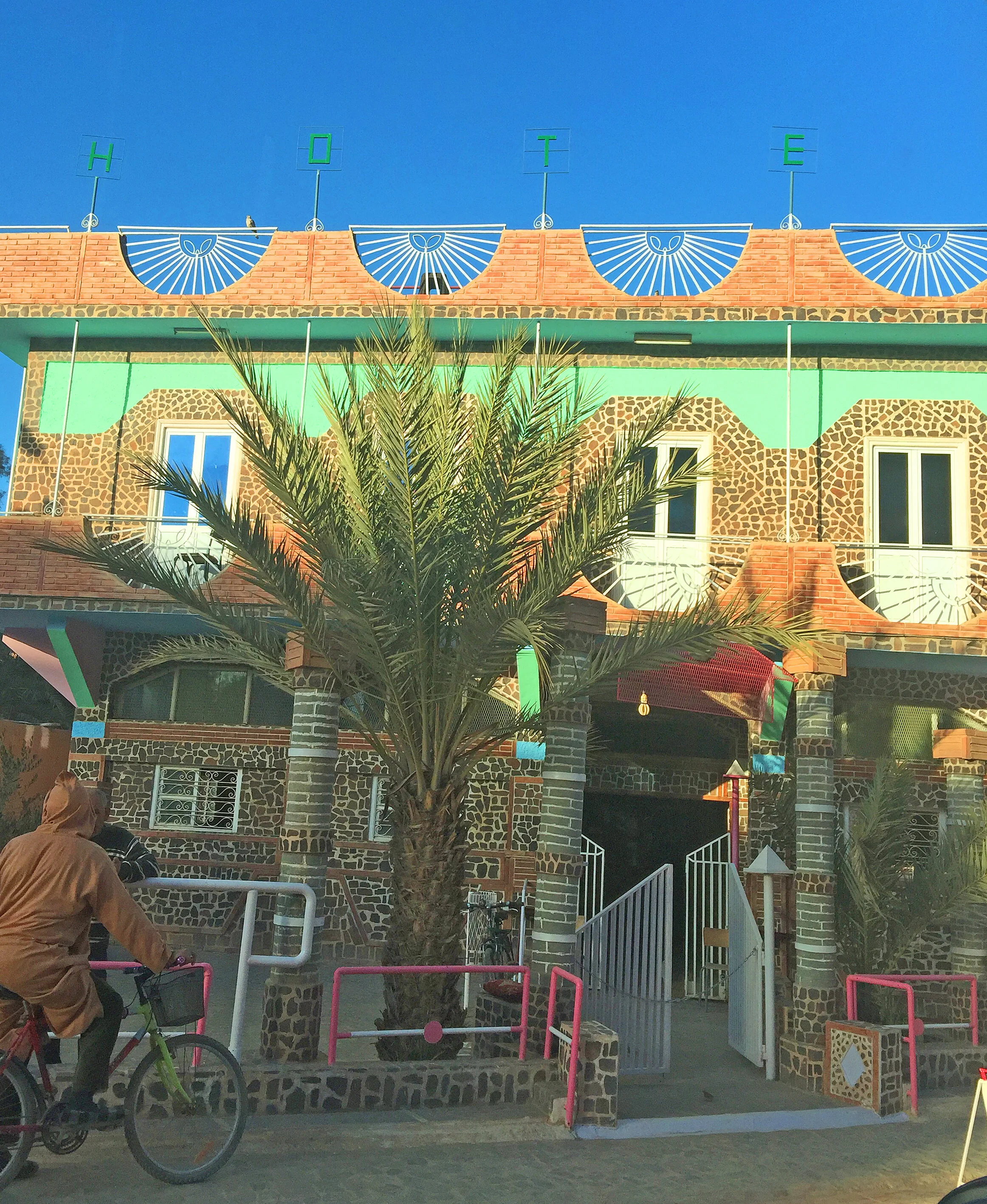 Vintage Moroccan 'City' Rugs 