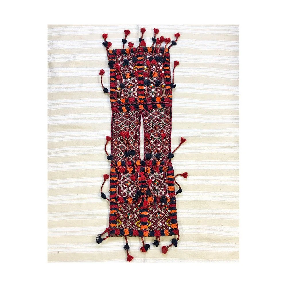 Vintage Berber Saddle Bag