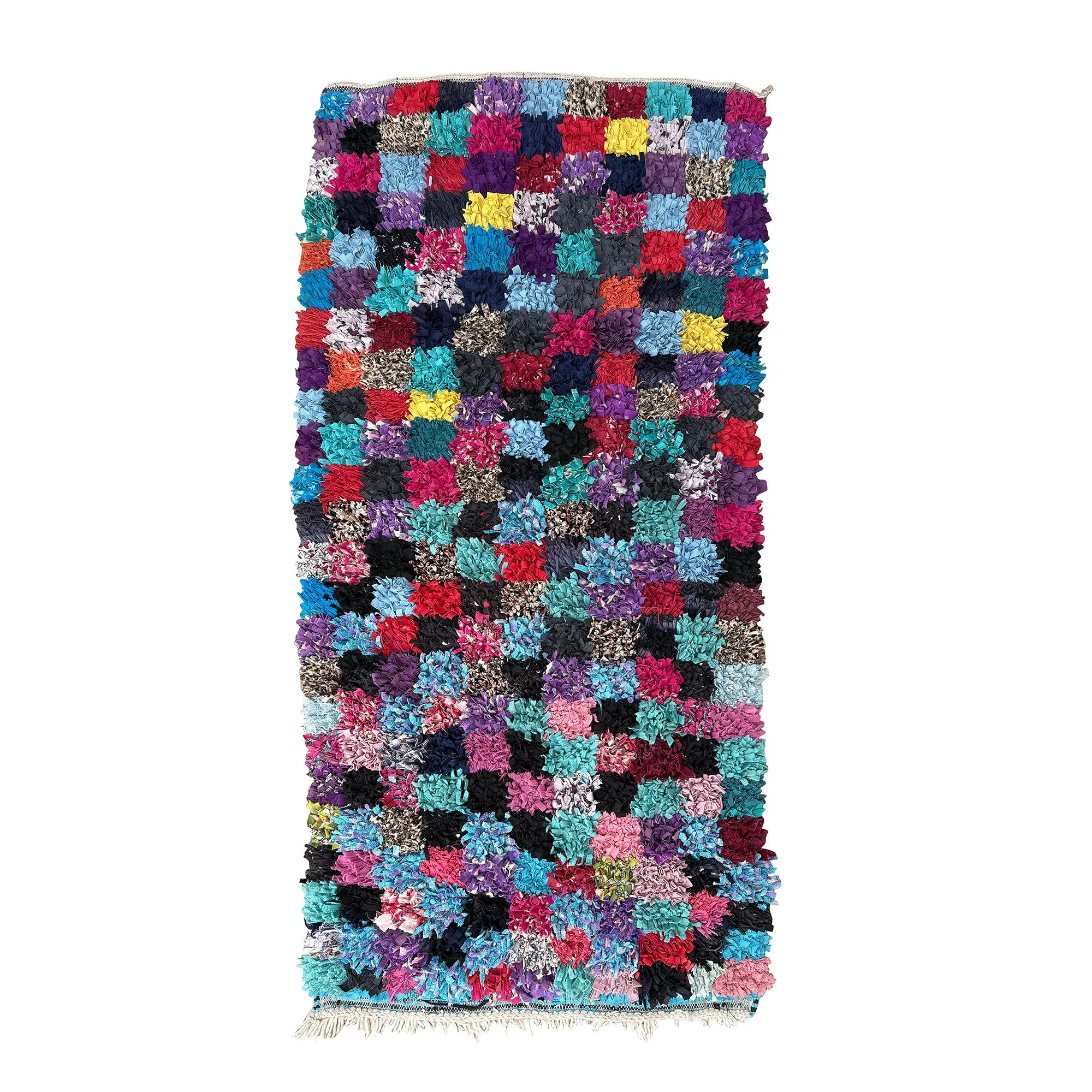 Moroccan Boucherouite Rug