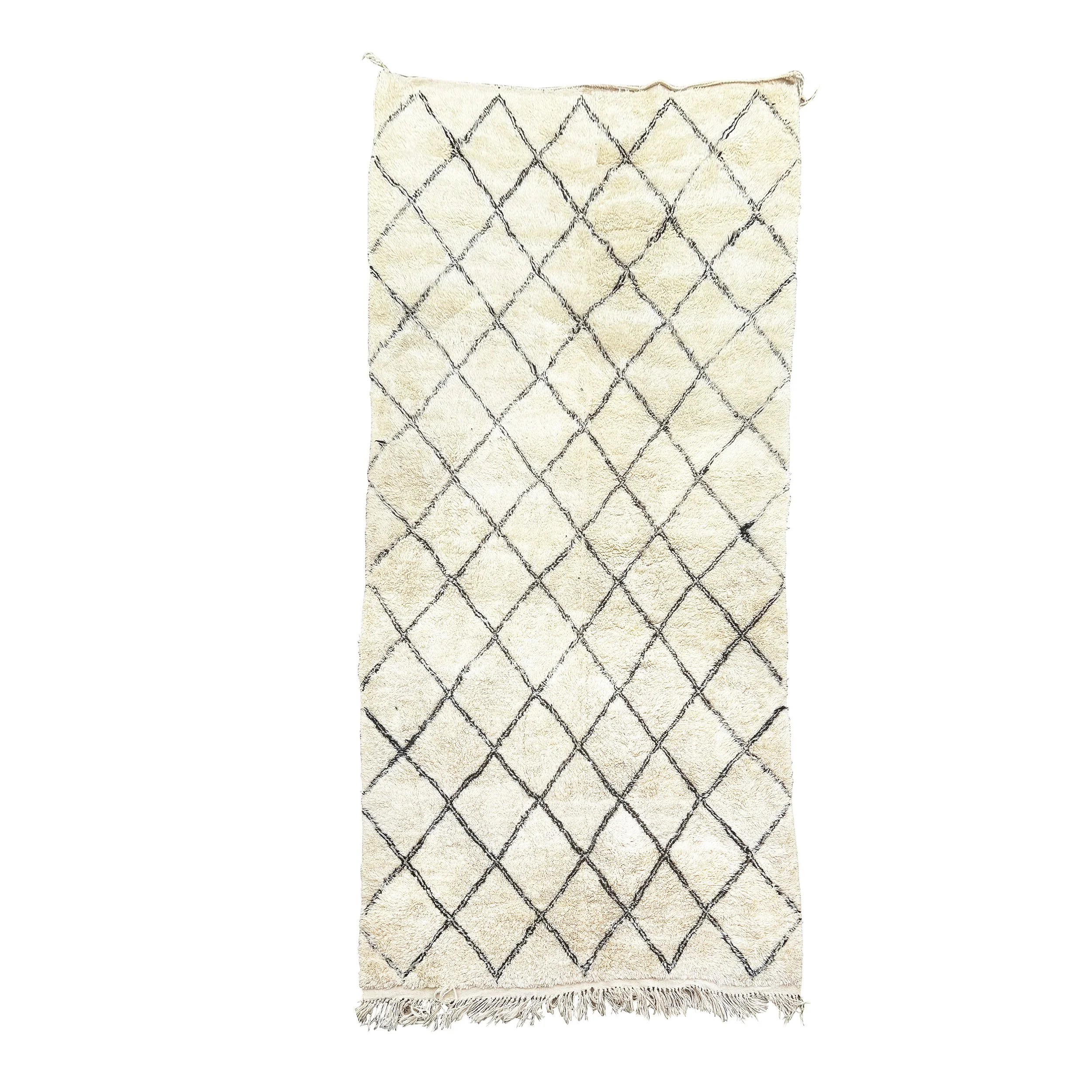 Vintage Beni Ouarain Rug