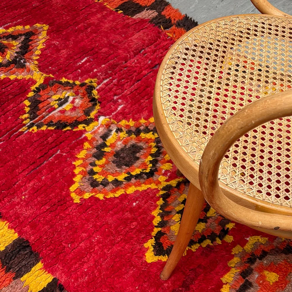 vintage dos berbère vintage handmade runner rug vintage