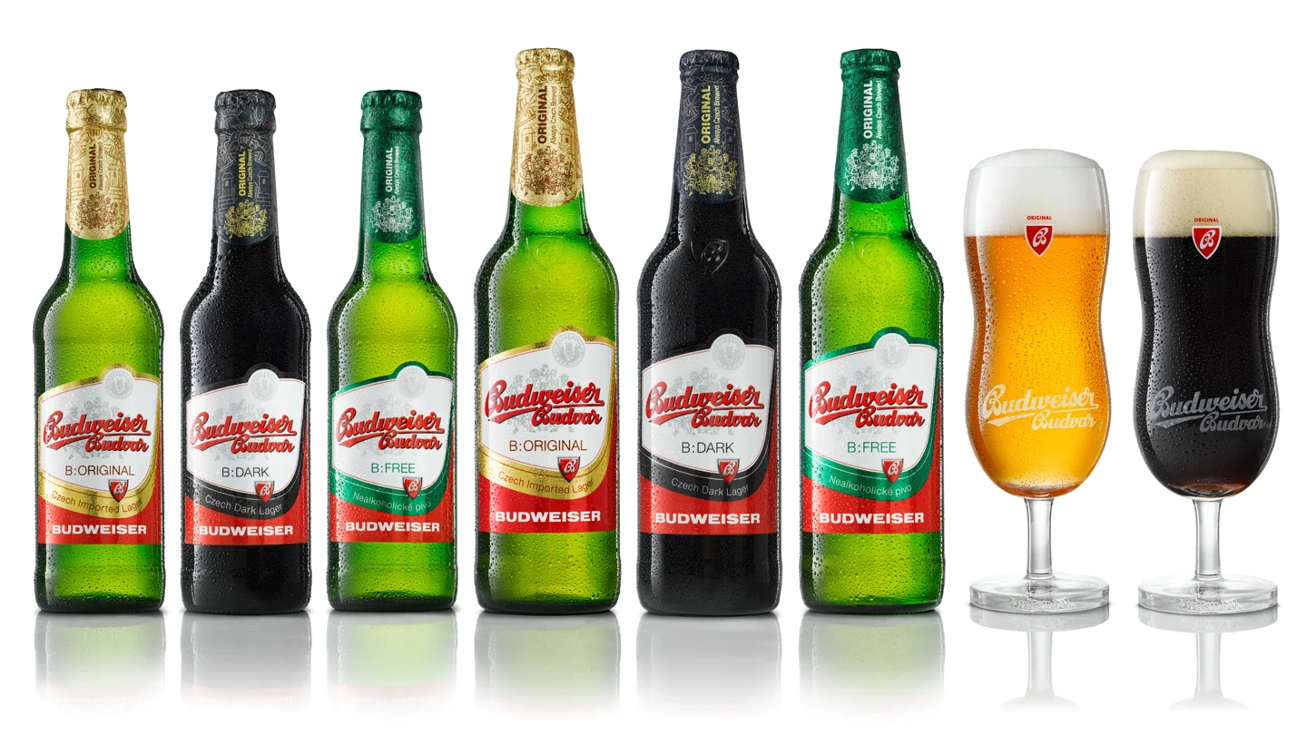 Budweiser Beer, Bierflaschen