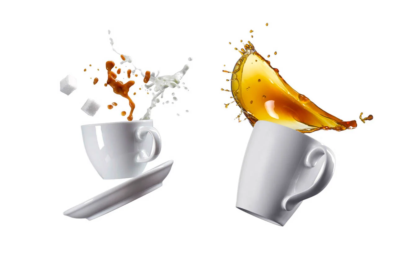 Coffee Milk and sugar