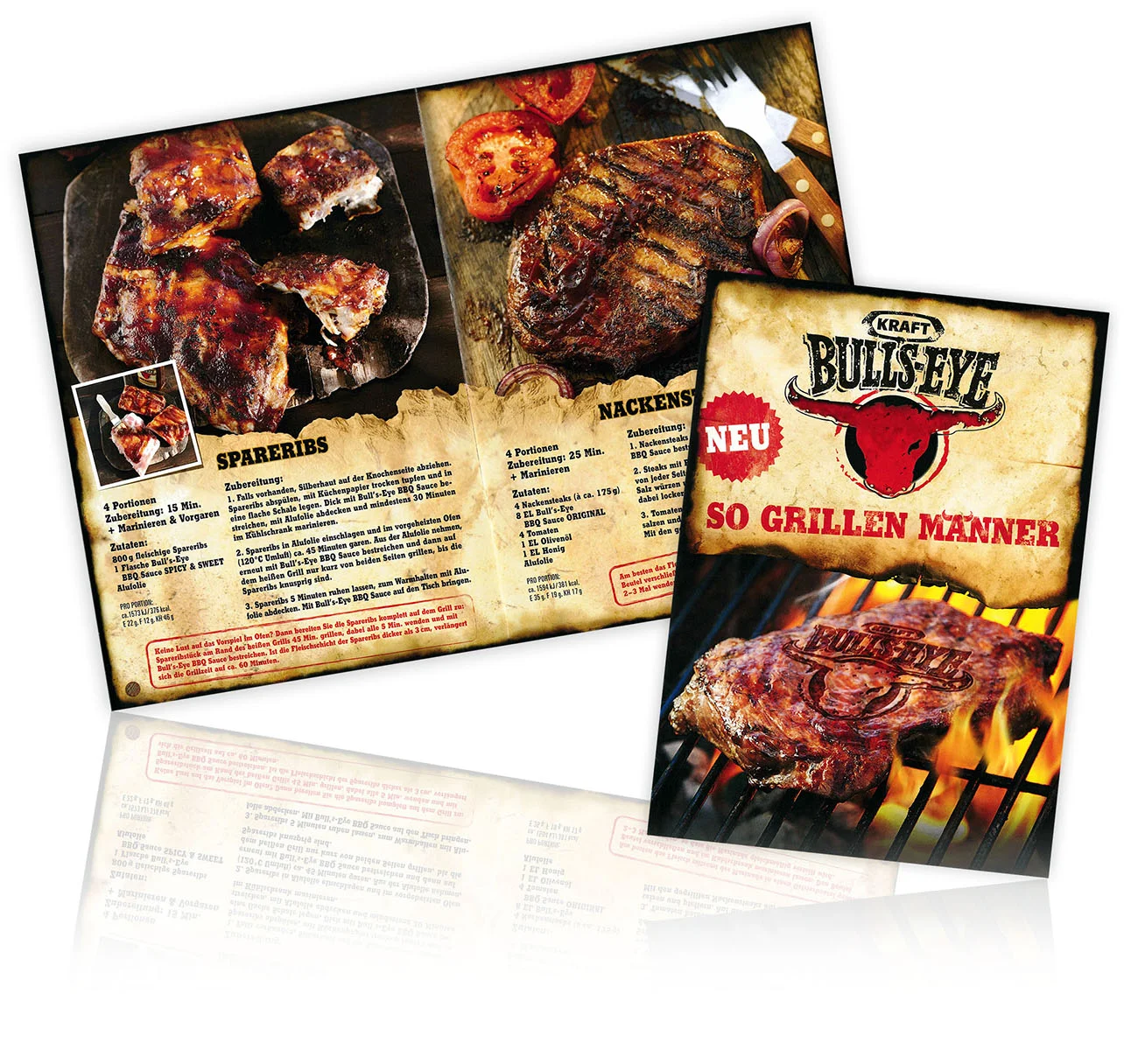 Bulls Eye Grill folder