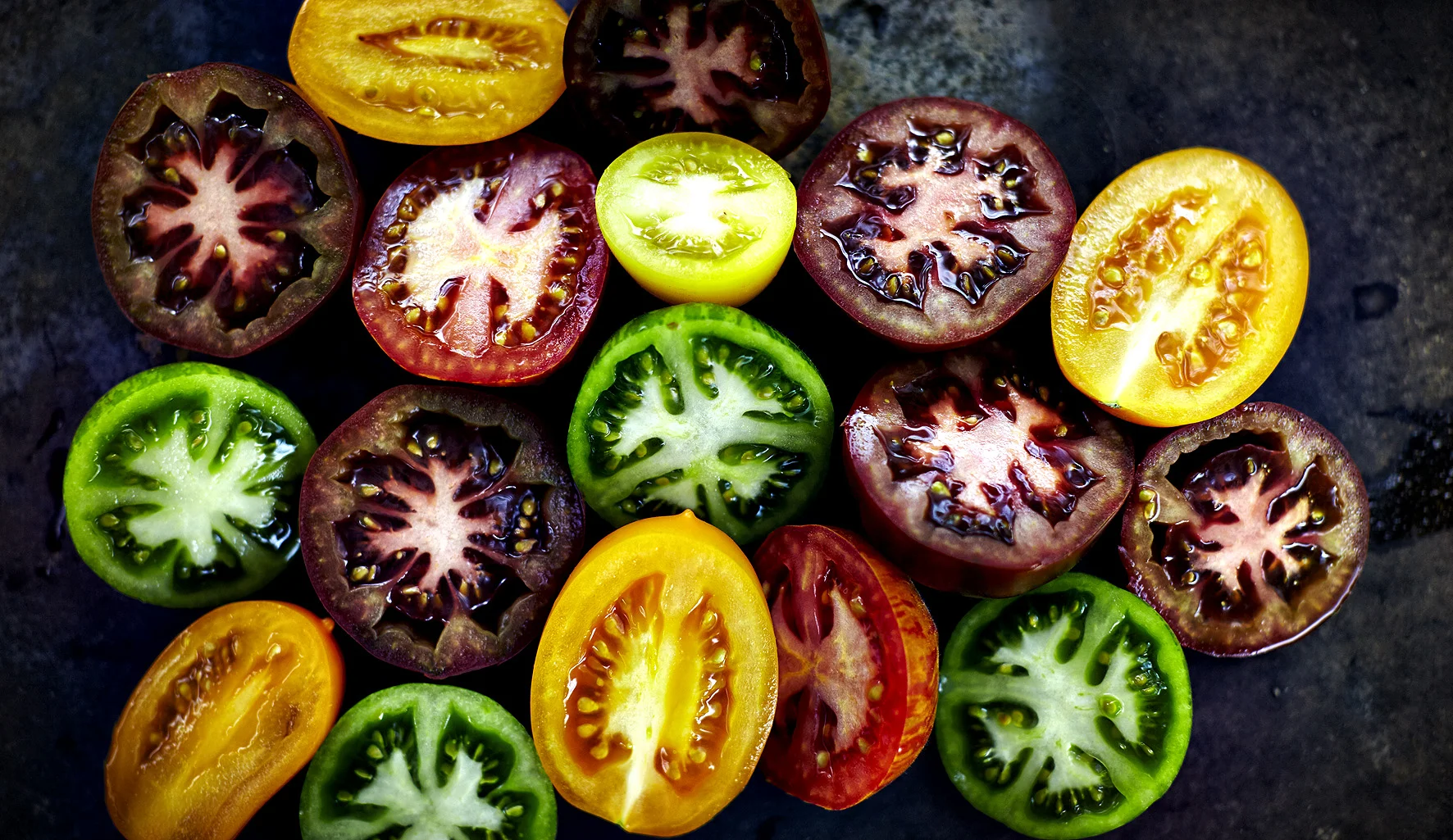 Bunte Tomaten