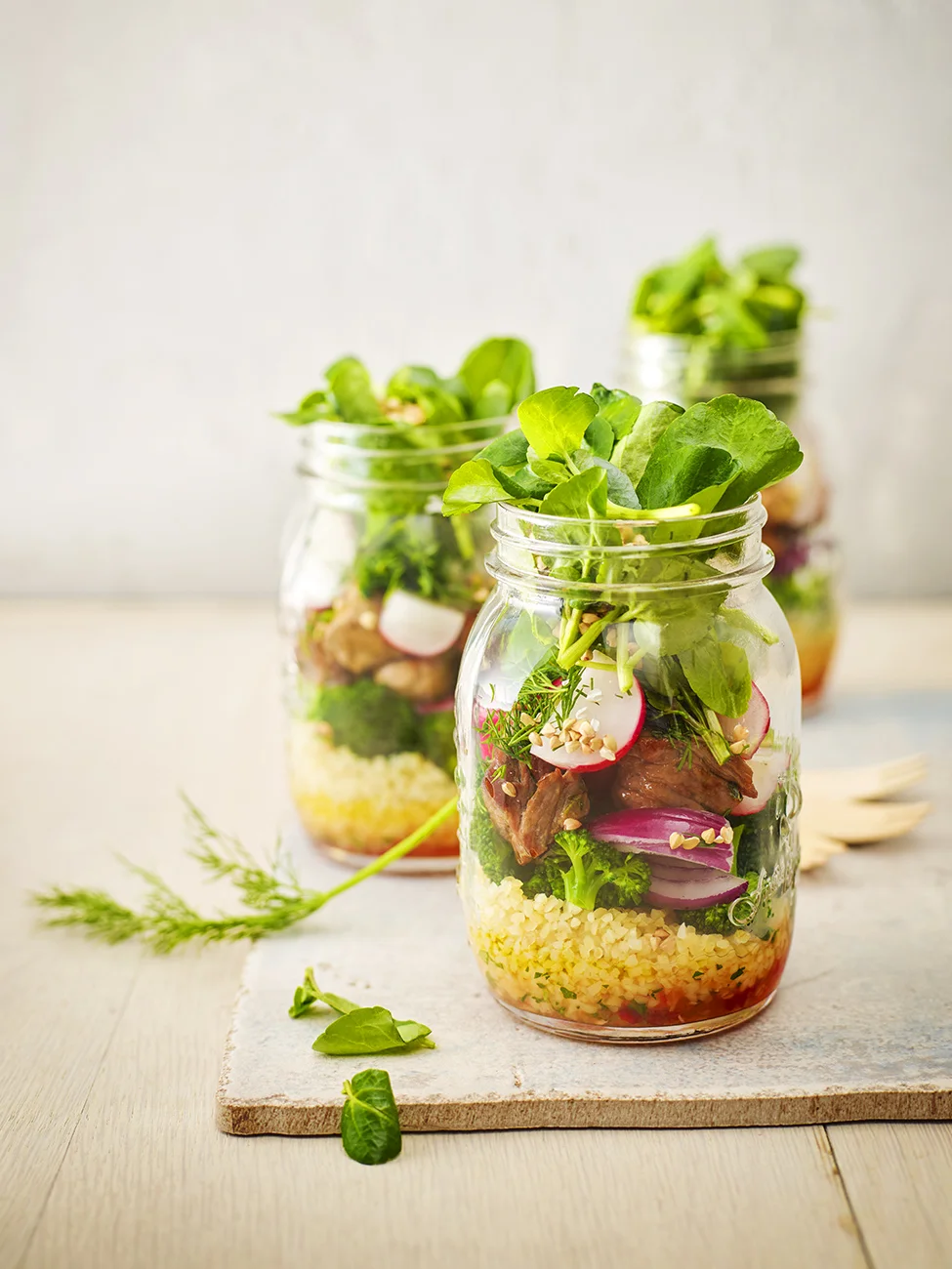 Lunch in a jar