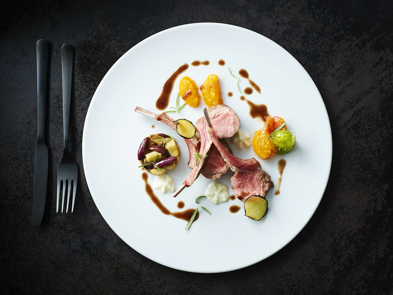 Foodfotografie vom Lammkarree