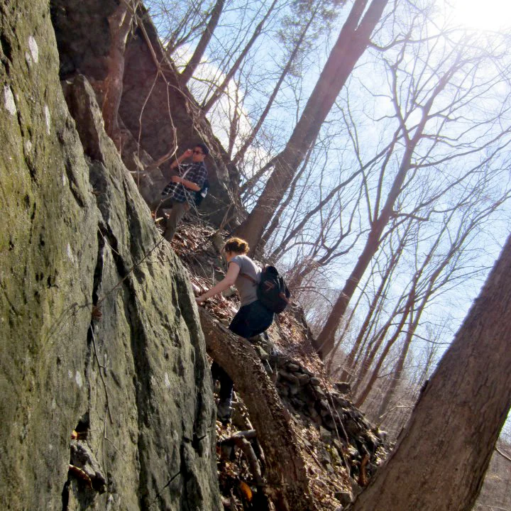 Scrambling.