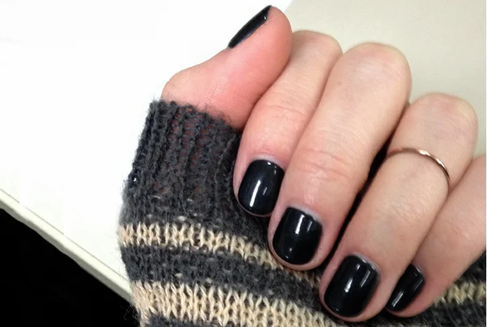 My very first gel manicure pre-Paris.