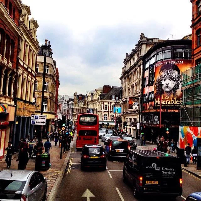 Soho a.k.a. "Theatreland."