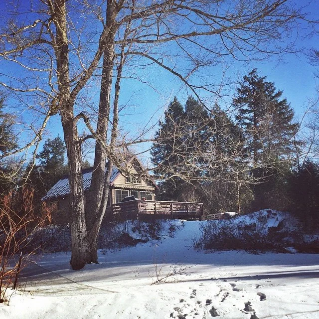 Our sweet digs in Hancock, NY.