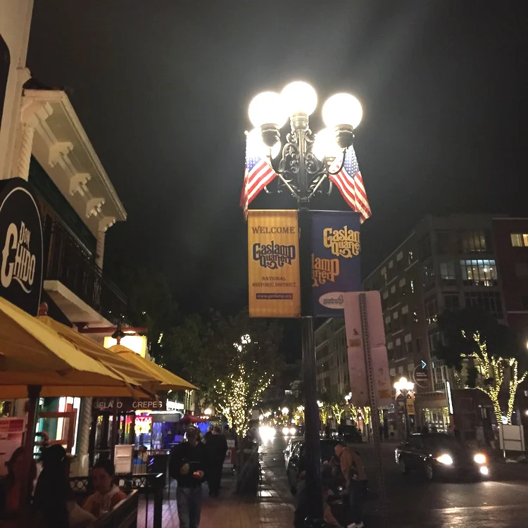 Watch out, pedestrians of the Gaslamp Quarter.