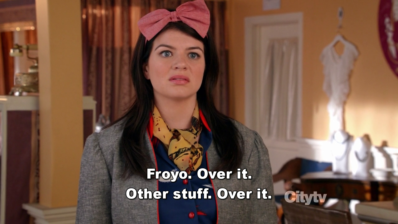 Over being called a hipster.