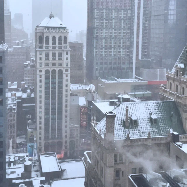 "You can't tell, but the snow is flying in circles that make no gravitation sense." - Jen Epstein, Scientist