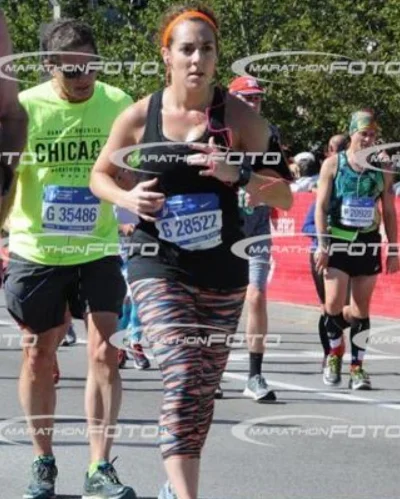 Don't let the running arms fool you. I was probably "running" at a walking pace at this point.