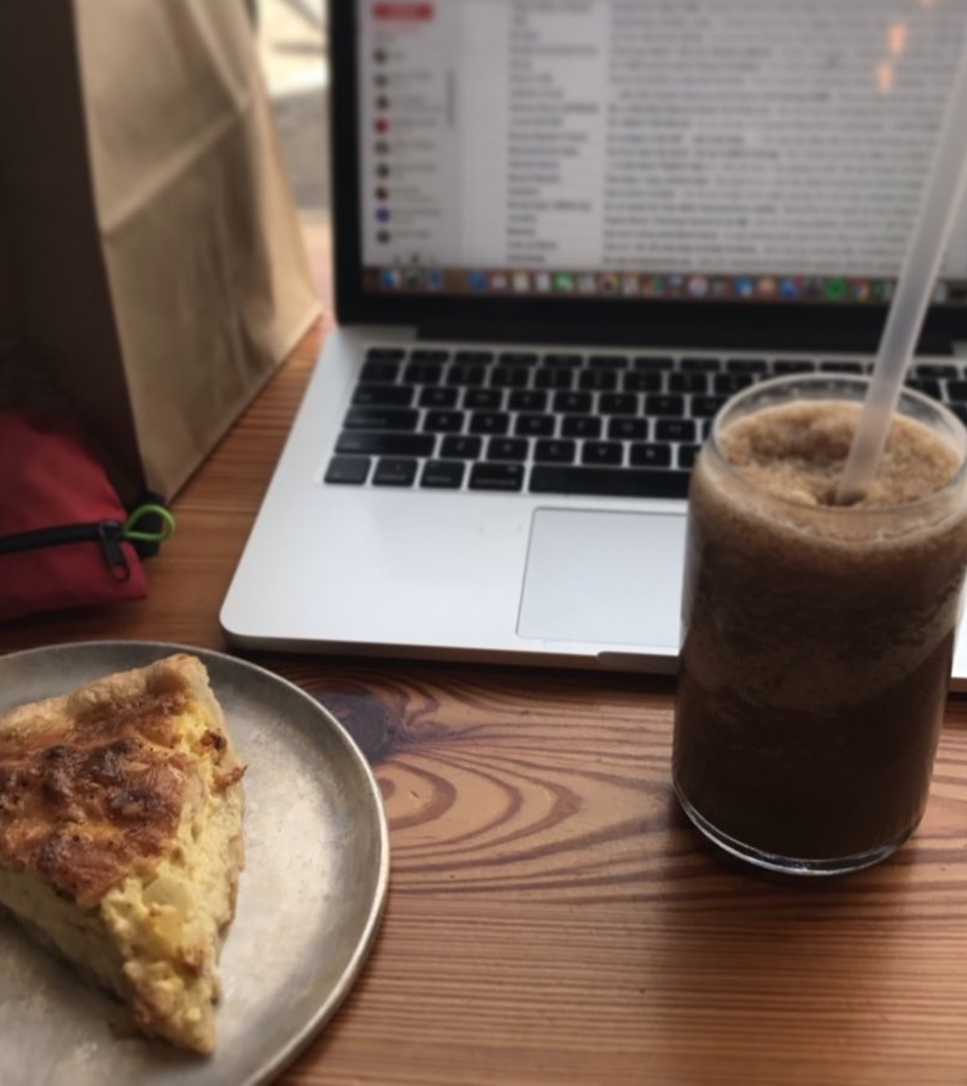 Yo, that quiche is from Dangerously Delicious pies so basically that's all you need to know.