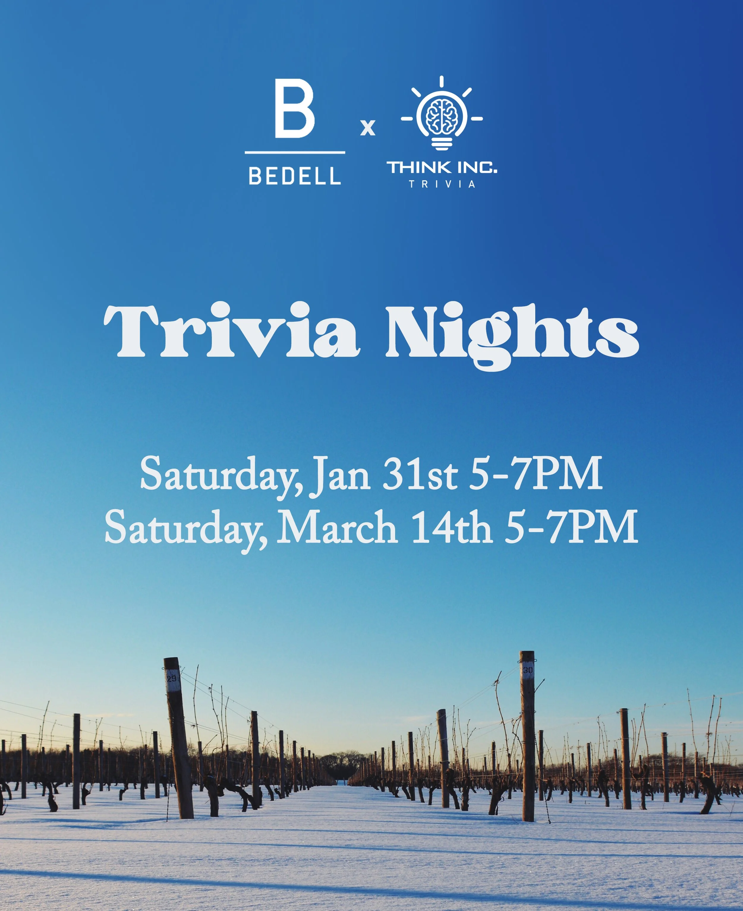 Trivia Night at Bedell with Think Inc.