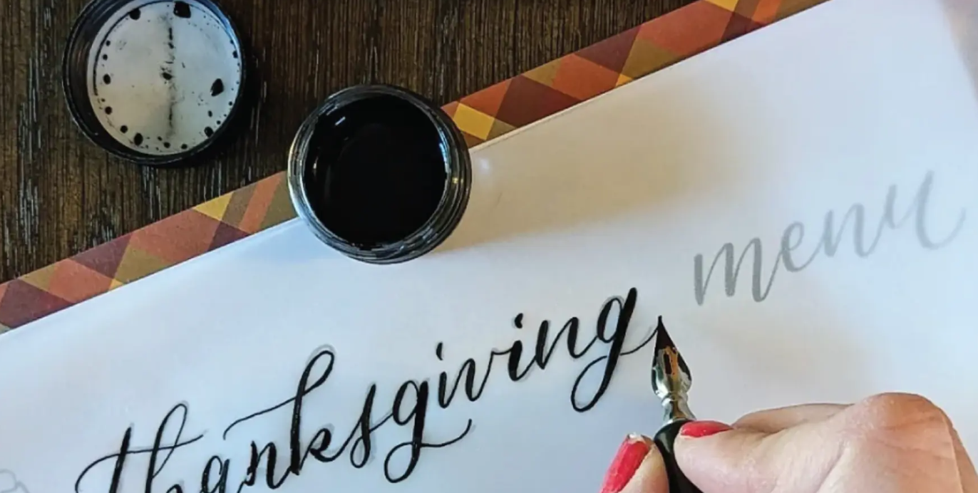 Sip &amp; Script: Modern Calligraphy &amp; Place Card Lettering Workshop at Bedell