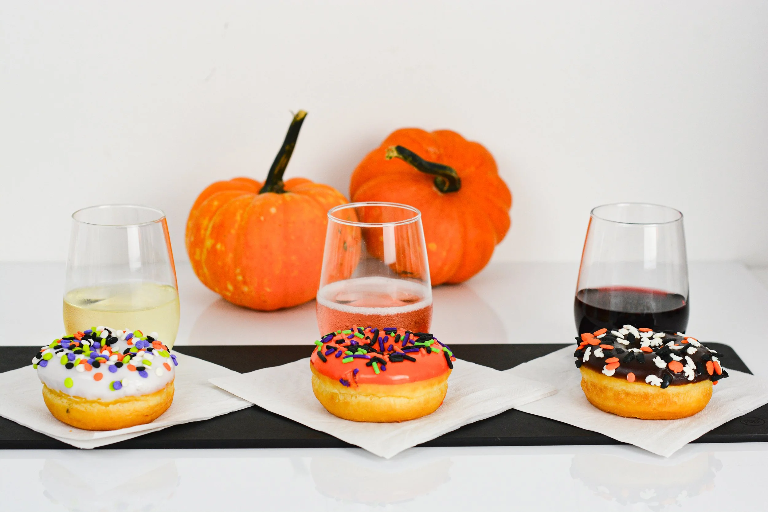Frightful Bites Halloween Donut Pairing with NoFo DoCo