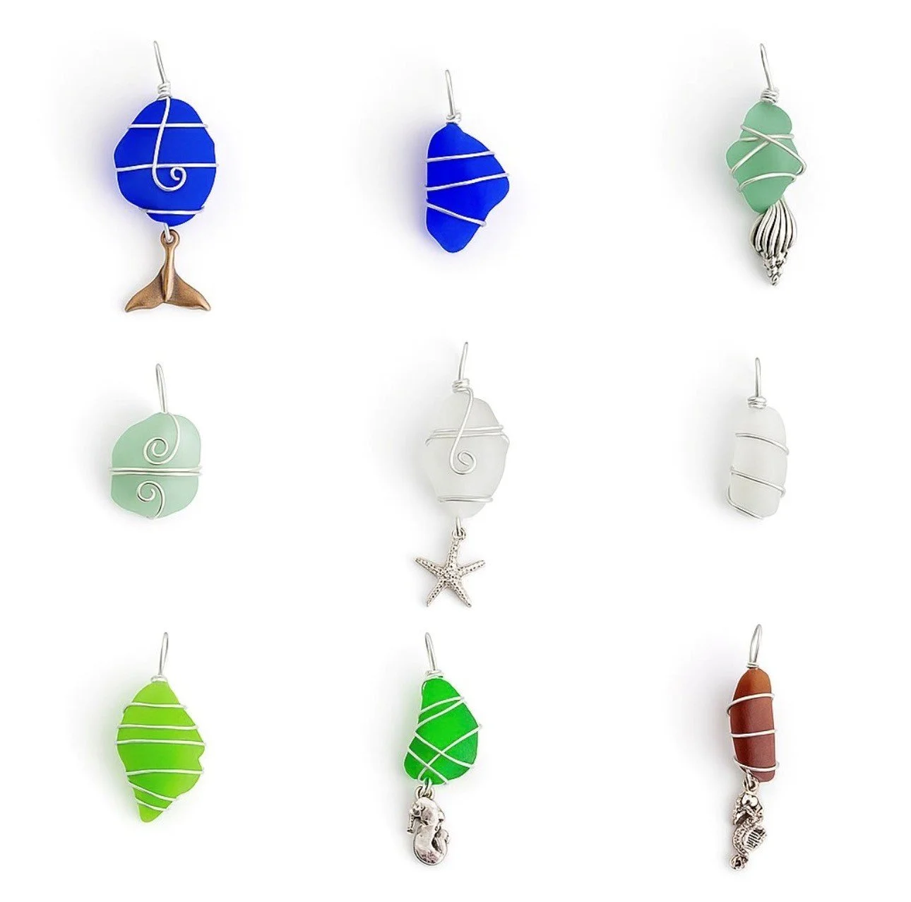 Sea Glass Wine Charm Workshop