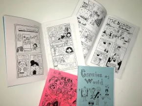  All students in the Isaac Newton after-school cartooning class will contribute stories to a bound comic anthology.