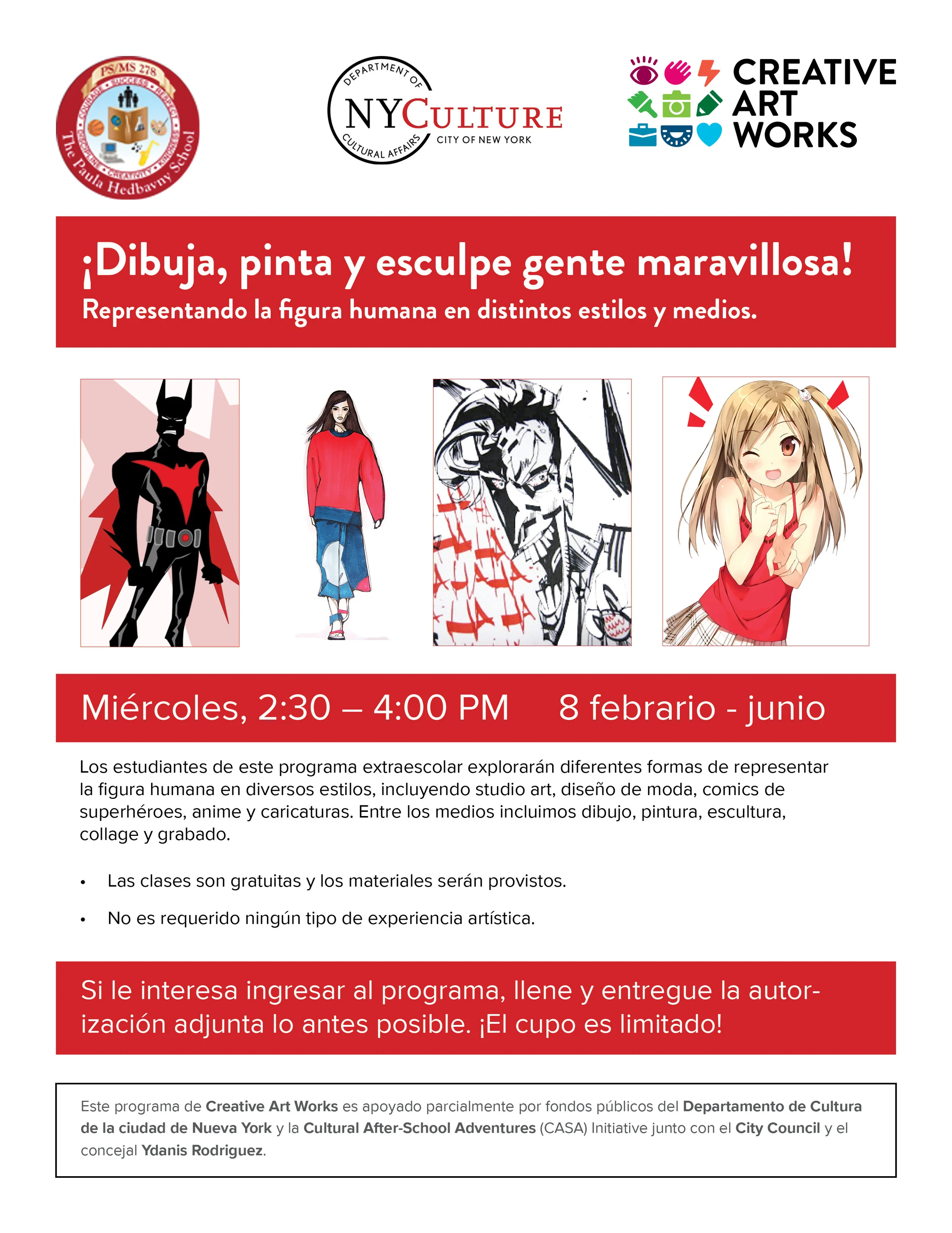 Recruitment Flyer, Spanish Language