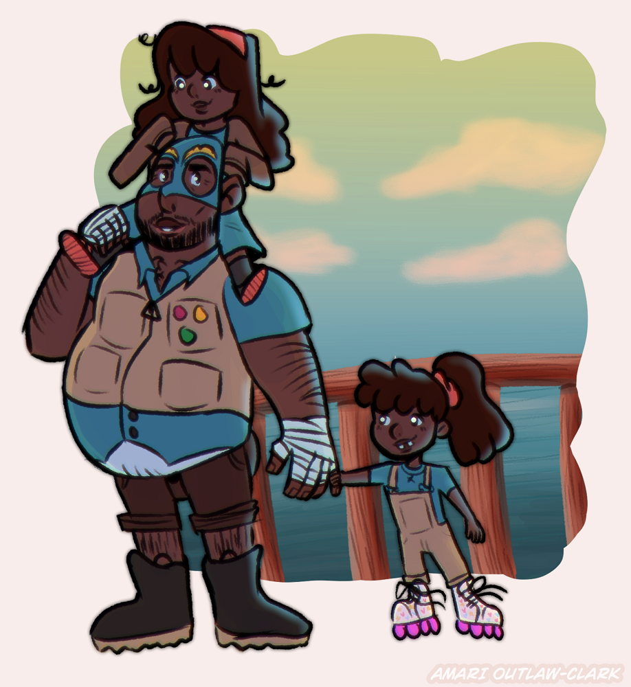 Amari Outlaw-Clark Character Design