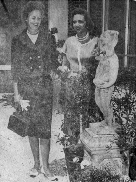 Mrs. Edwin Hatch, left, and Mrs. Thomas Gearhart at the Children’s Hospital garden On February 9, 1950, The Little Garden Club received notification that the club had been unanimously elected to membership in The Garden Club of America (GCA). Our sister club in Birmingham, Red Mountain Garden Club (RMGC), and Lookout Mountain Garden Club of Chattanooga, had sponsored our club for membership the previous May. In 1954 The Little and Red Mountain Garden Clubs were asked to co-host the GCA Southern Zone Meeting, when a club in Texas was unable to do so. This was quite an undertaking, since the Southern Zone included what we now know as Zones VIII and IX, and both clubs rose to the occasion. Just as now, the meeting included horticulture and conservation sessions, as well as a flower show, open to the public. The two clubs have co-hosted several meetings and supported each other’s projects for decades. The 60’s and 70’s The Little Garden Club has always taken on an ambitious variety of projects. In 1961 our members designed and installed a garden at the Children’s Hospital. It was located in the atrium of the hospital and had seasonal plantings, statuary, fountains, and garden benches for patients and hospital personnel to enjoy. Soon after, a second garden was installed, a pebble court, where patients and their families could walk and rest. A whimsical wall mural was designed and painted by a LGC member and delighted all who visited. The Little Garden Club maintained the hospital gardens for twenty years until the space was needed for expansion of the hospital. The project was nominated twice for a GCA Founders Fund Award. In 1965, inspired by a club member, LGC presented a herbarium of several hundred specimens to the Birmingham Botanical Gardens (BBG). Today the herbarium is housed in the Gardens’ educational complex for which The Little Garden Club helped to raise funds, and it contains samples of most plants native to Jefferson County. In the late 1960s two LGC members envisioned an abandoned sandstone quarry as the perfect spot for a wildflower garden at the Birmingham Botanical Gardens. Bolstered by other enthusiastic gardeners from our club and Red Mountain Garden Club, they engaged the noted Swiss landscape designer Xenon Schreiber to transform the quarry and eroded stream bed into a harmonious hillside garden, accessible by paths throughout. Many club volunteers worked in the garden during the 1970s, and others developed and presented a slide program on native plants for schools and community groups. This special area of the BBG was dedicated in 1986 as the Kaul Wildflower Garden and today stands as a collection of over 400 trees, shrubs, vines and flowers native to Alabama woodlands.