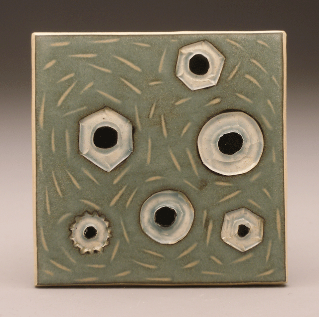   washers , 4 x 4 tile 