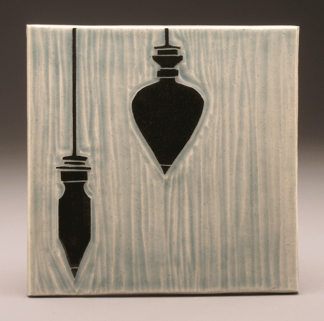   plumb bobs , 6 x 6 tile 