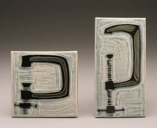   c-clamps,  4 x 4 tile, 3 x 6 tile 