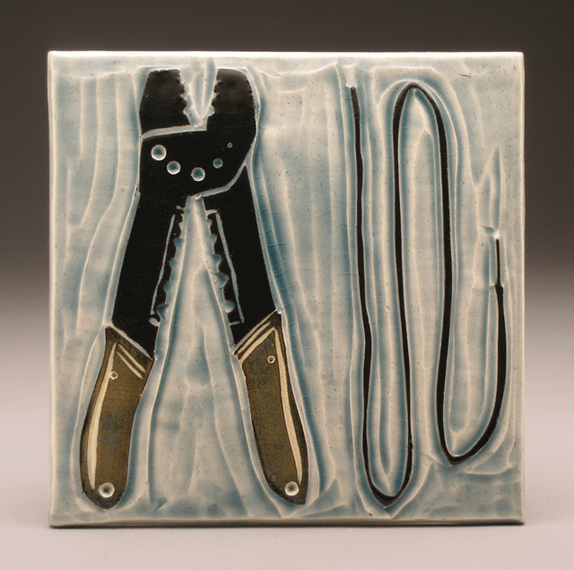   wire strippers , 6 x 6 tile 