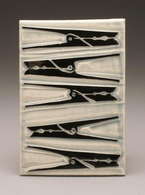   clothespins , 4 x 6 tile 