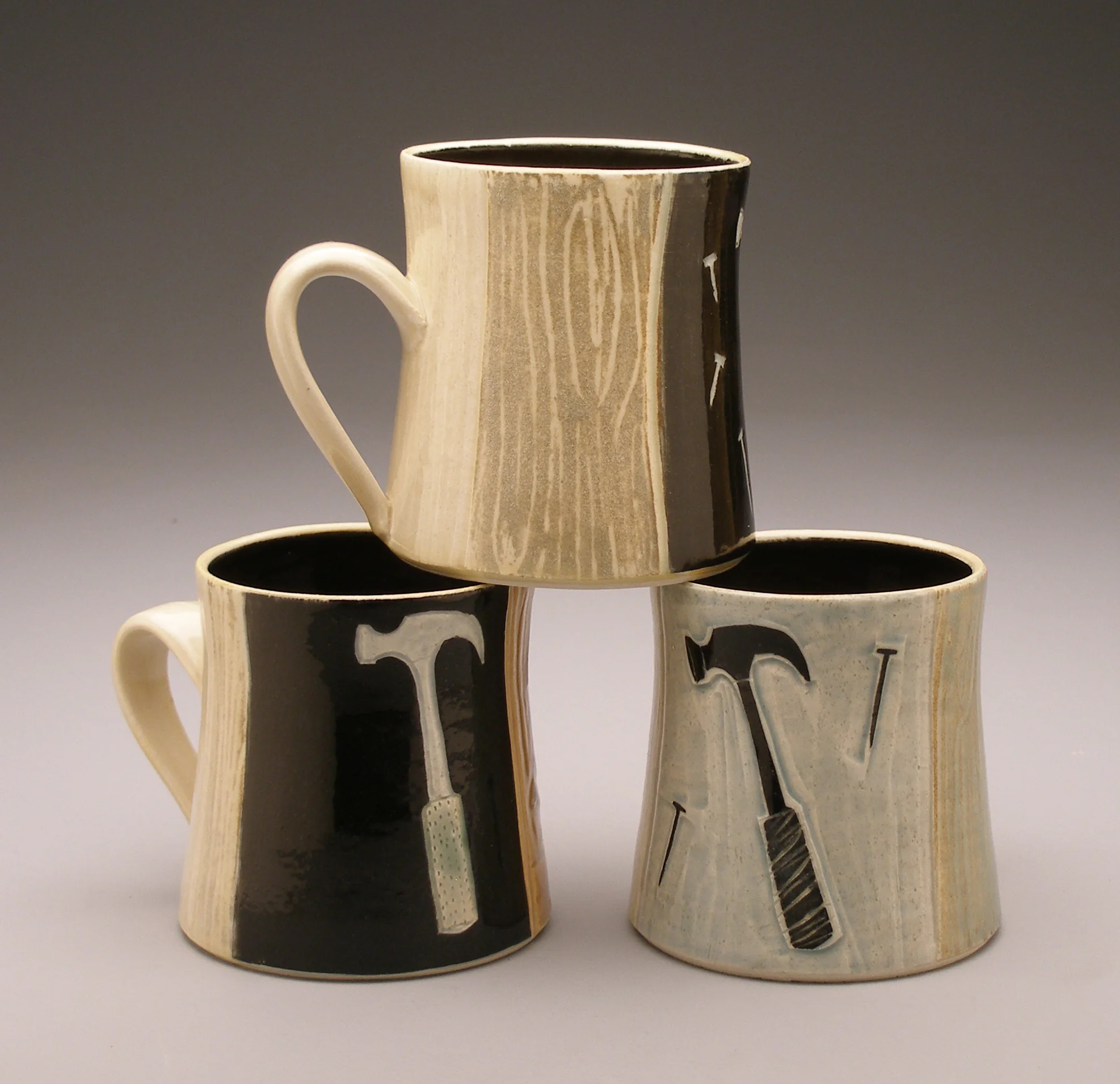   handyperson mugs , 5 x 5 x 4 